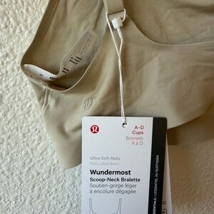 Lululemon Athletica Ultra Soft Nulu Bralette in Cream